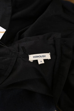 Mi-longueur Manoush  Noir