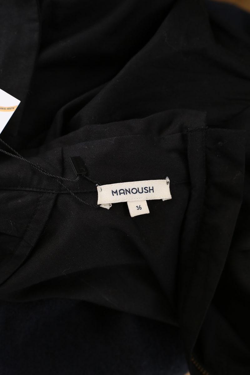 Mi-longueur Manoush  Noir