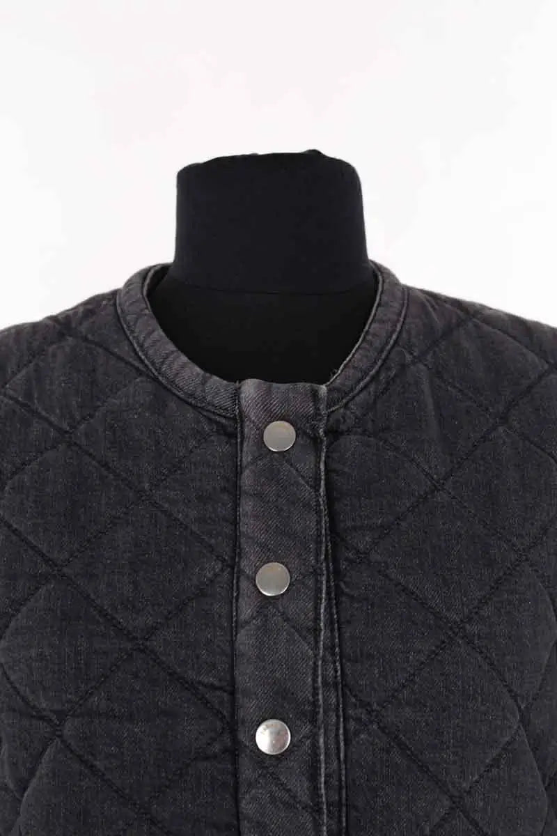 Veste Ba&Sh Anthracite en Coton