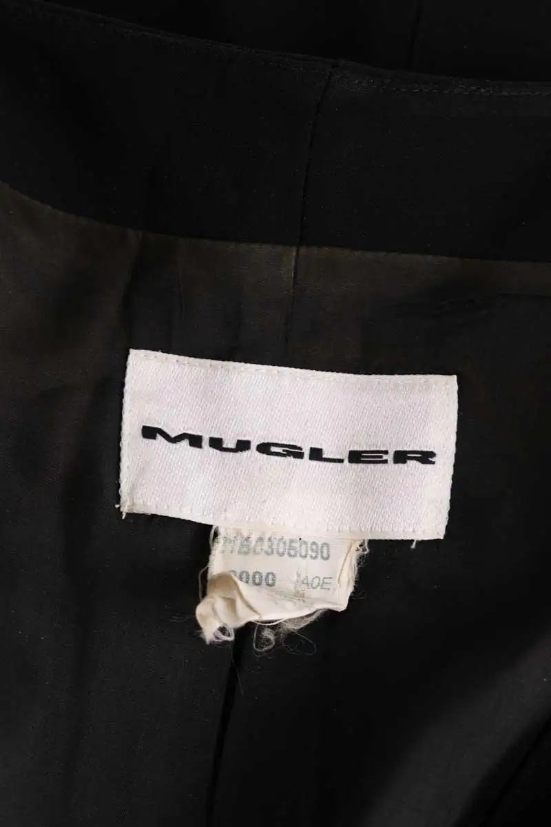 Veste Mugler Noir en Synthétique