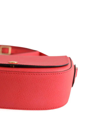Sac à bandoulière mini Longchamp Epure Orange en Cuir