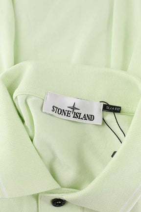 Polo Stone Island  Vert