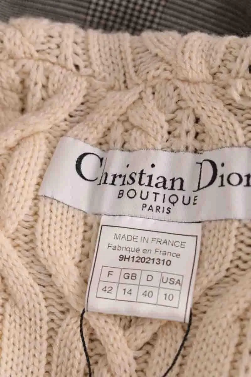 Veste Dior Beige en Laine
