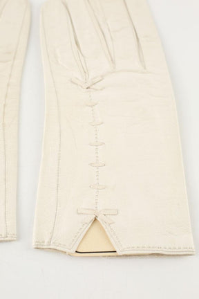 Gants Hermès  Blanc