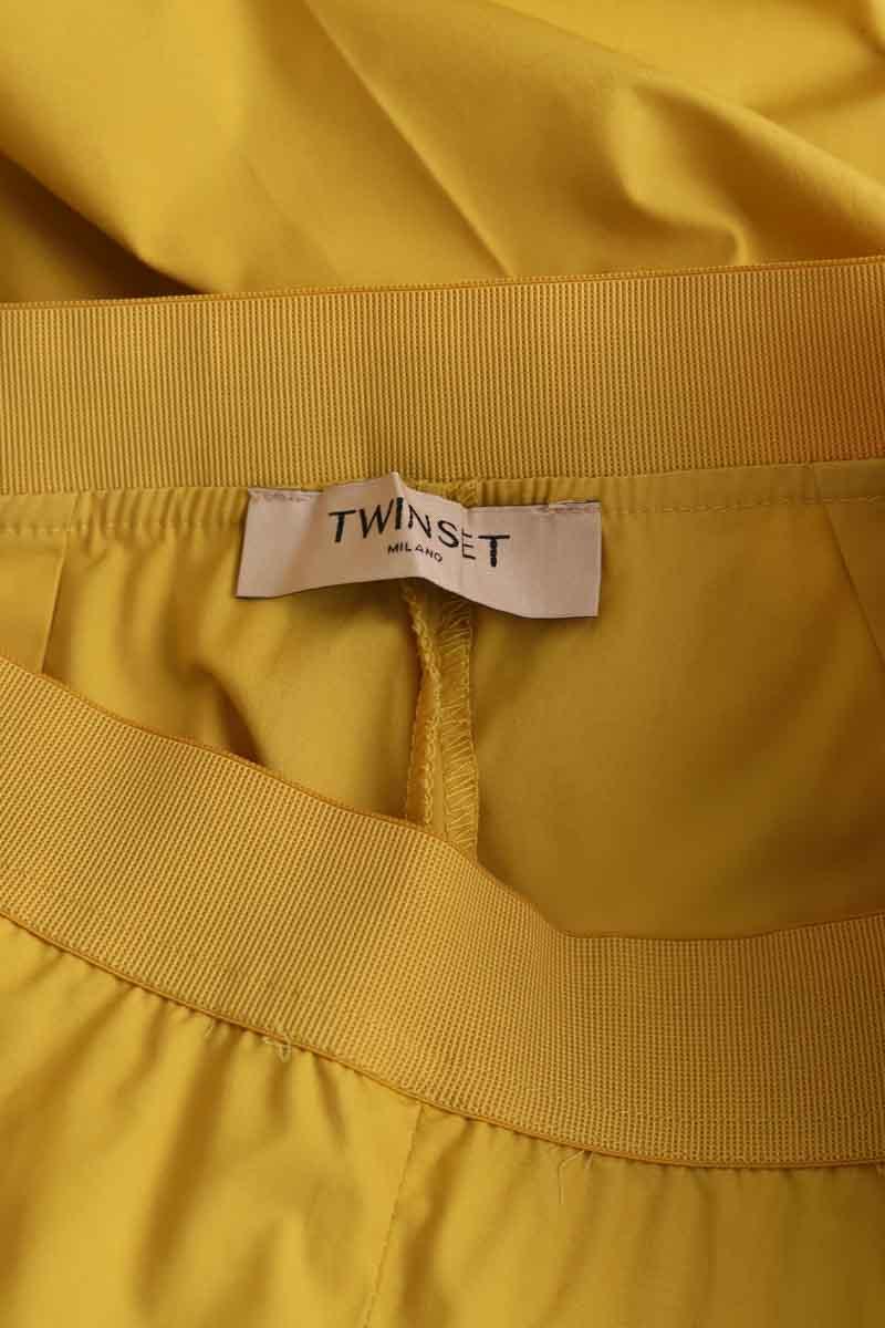 Droit Twinset  Jaune
