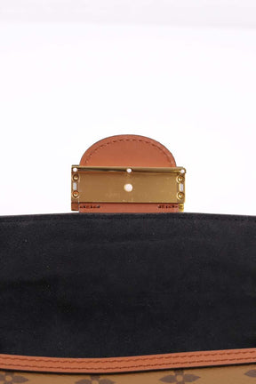 Bandoulière Louis Vuitton Dauphine Mini Marron