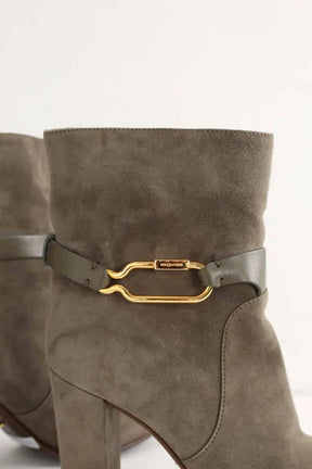 Boots Sergio Rossi  Kaki