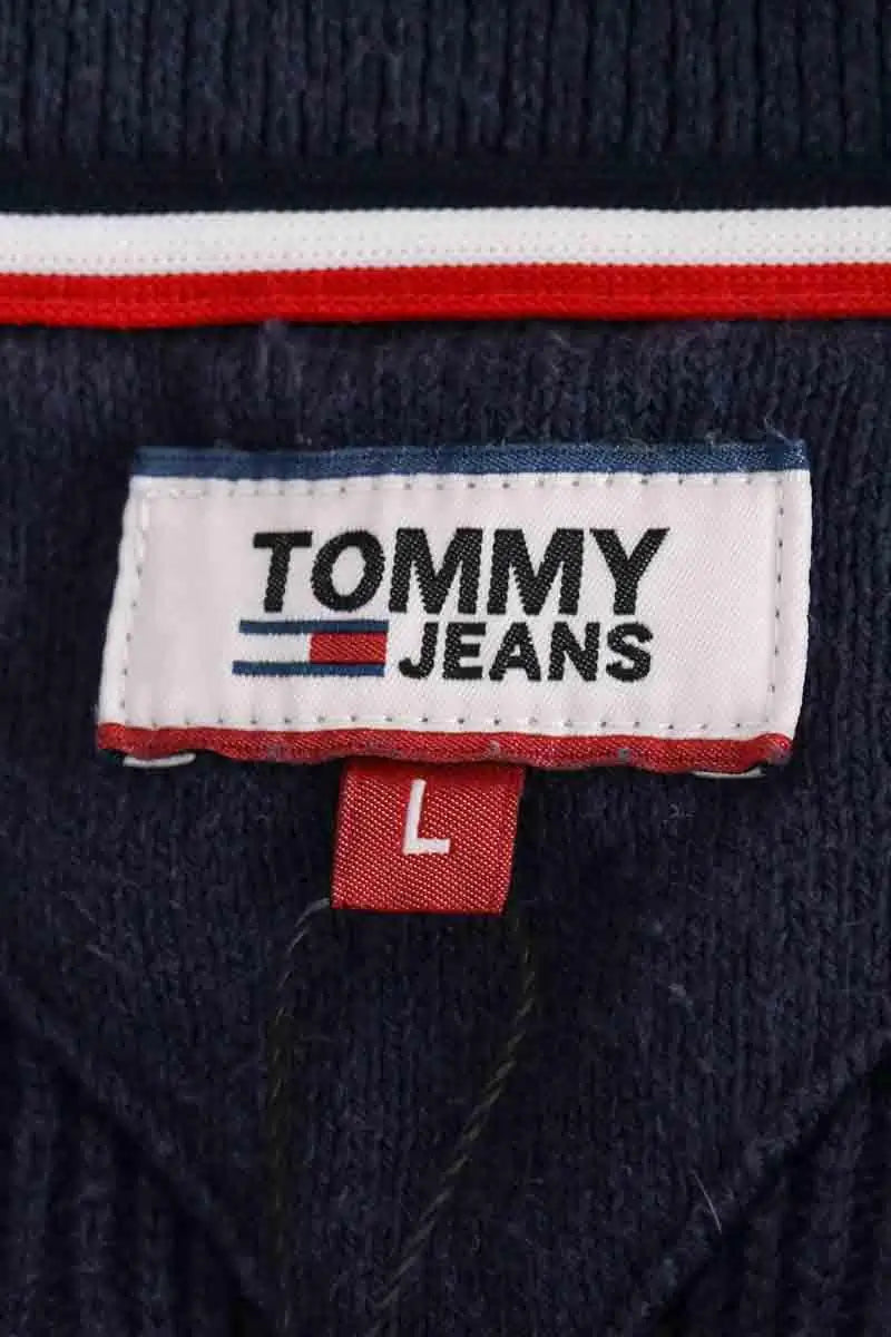 Gilet Tommy Hilfiger Marine en Coton