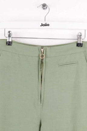 Pantalon Claudie Pierlot Vert en Viscose