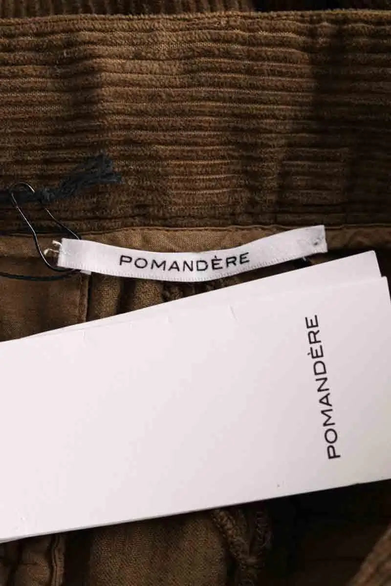 Pantalon Pomandère Kaki en Coton