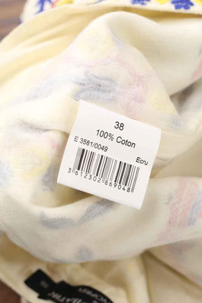 Short Antik Batik  Blanc