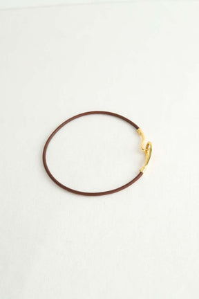 Collier Hermès Jumbo Marron