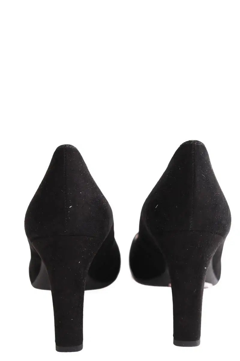 Talons LK Bennett Tess Noir en Daim