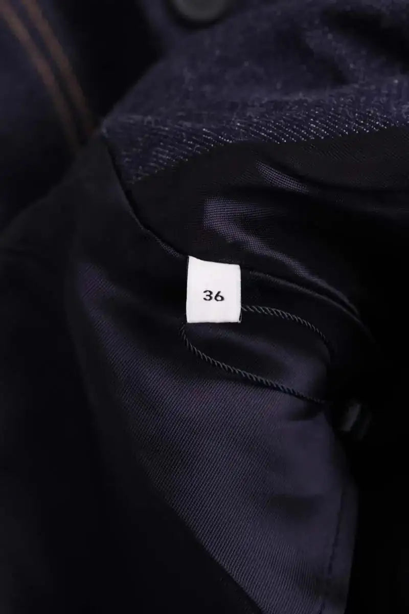 Blazer Claudie Pierlot Bleu en Coton