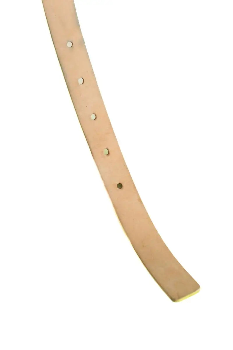 Ceinture Barbara Bui Jaune en Cuir
