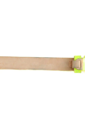 Ceinture Barbara Bui Jaune en Cuir