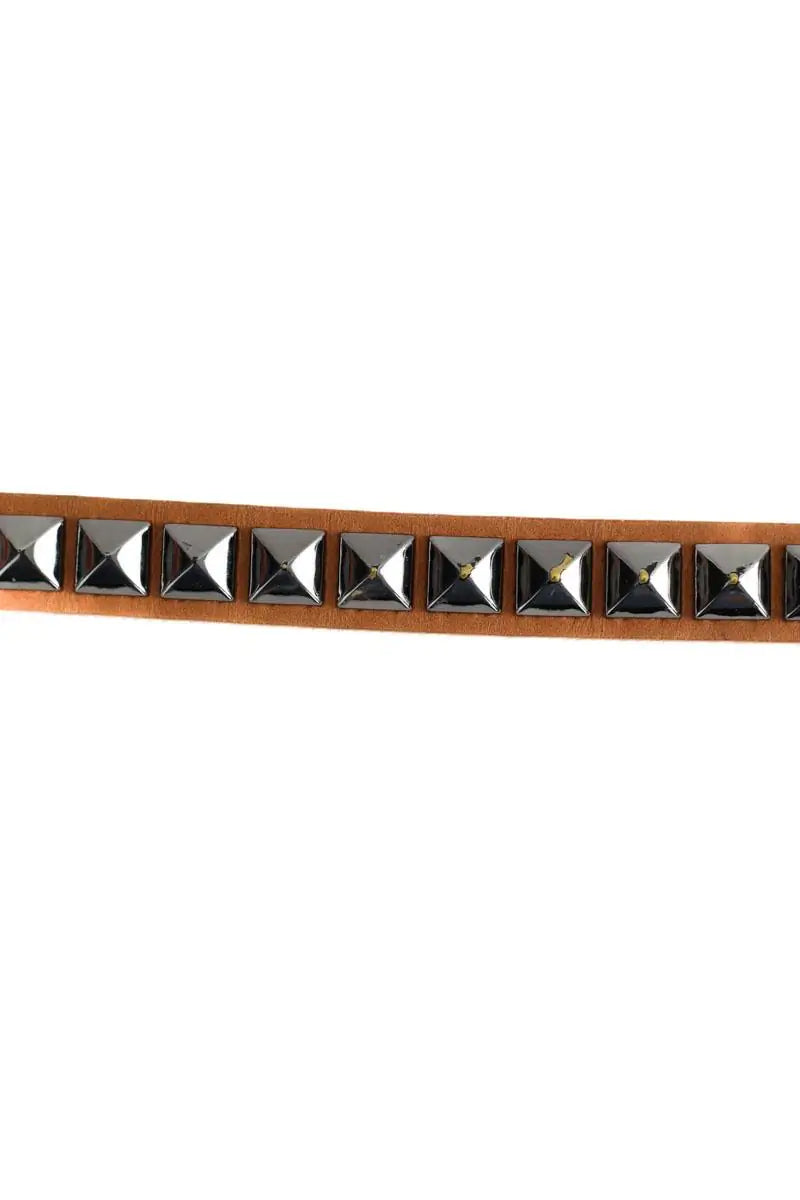 Ceinture Barbara Bui Marron en Cuir