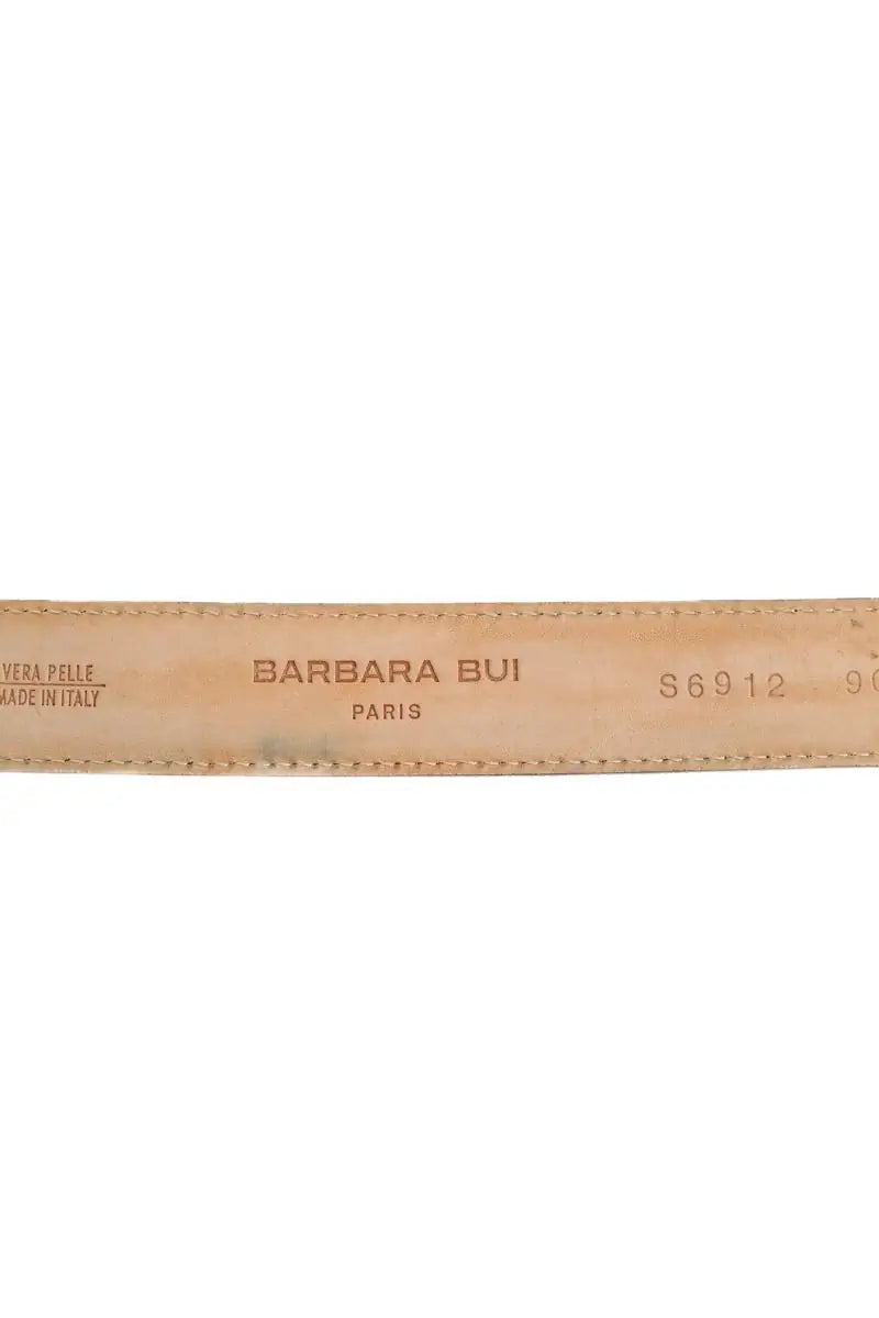 Ceinture Barbara Bui Noir en Cuir