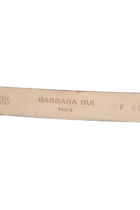 Ceinture Barbara Bui Noir en Cuir