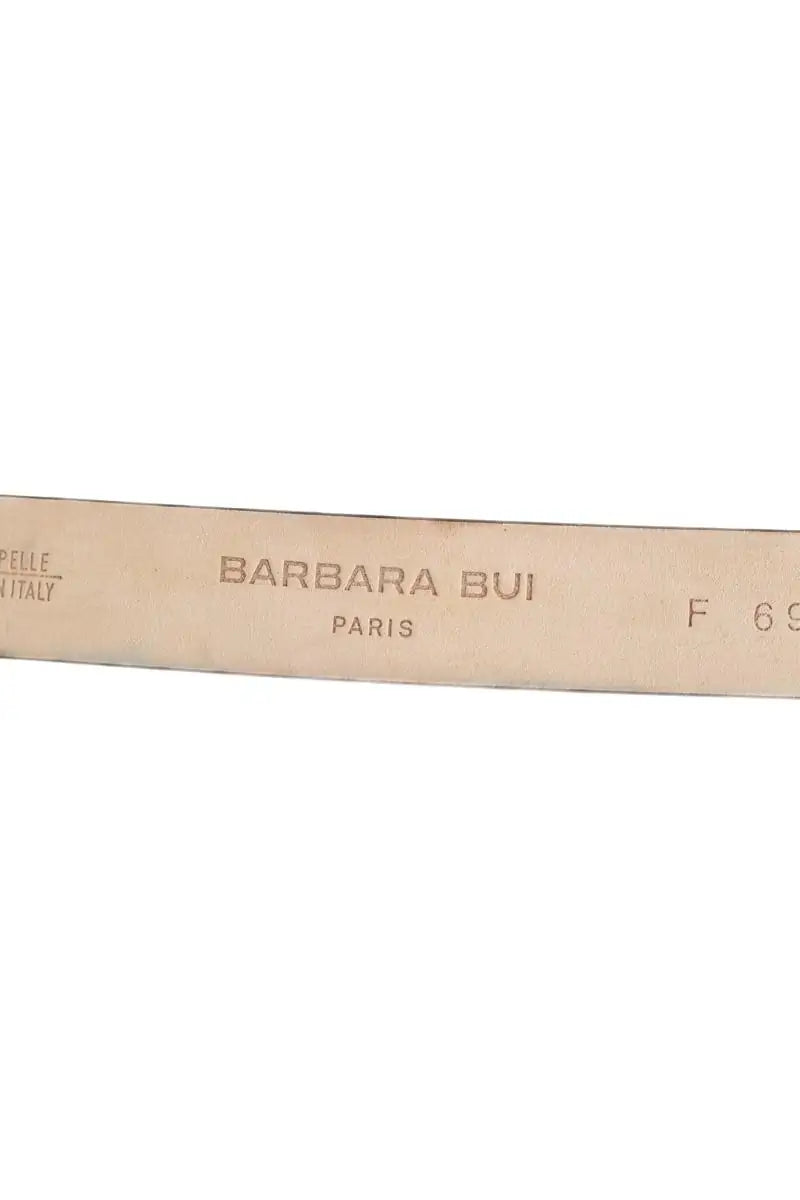 Ceinture Barbara Bui Noir en Cuir