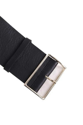 Ceinture Ba&Sh Noir en Cuir