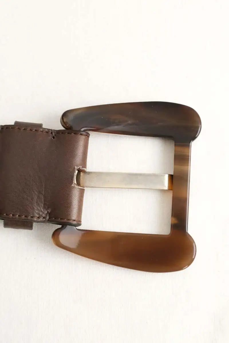 Ceinture Boss Marron en Cuir