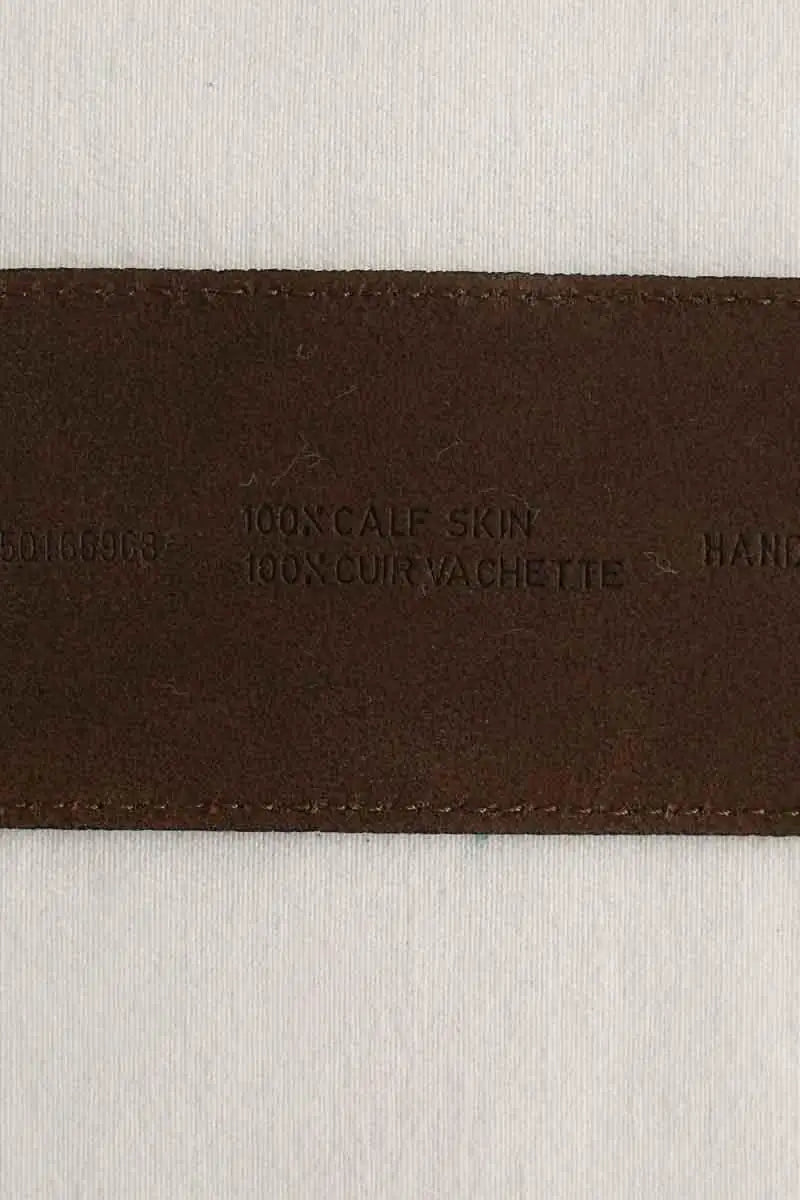Ceinture Boss Marron en Cuir