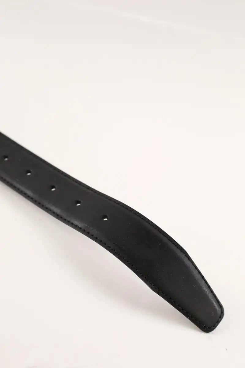 Ceinture Calvin Klein Noir en Cuir