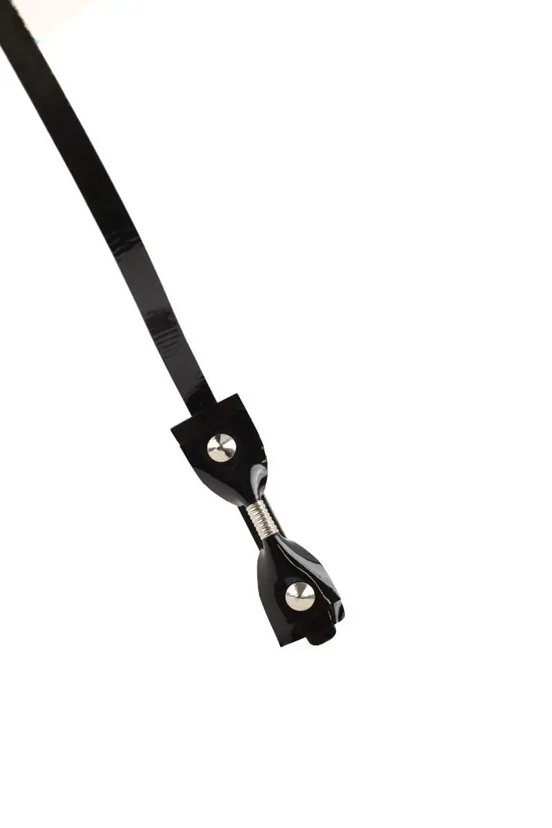Ceinture Claudie Pierlot Noir en Cuir verni