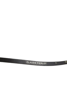 Ceinture Claudie Pierlot Noir en Cuir verni