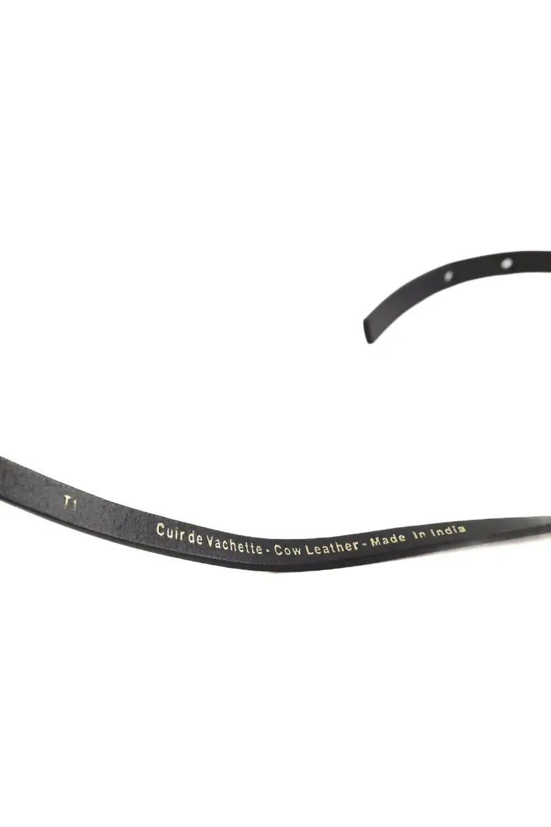 Ceinture Claudie Pierlot Noir en Cuir verni