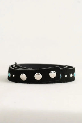 Ceinture Claudie Pierlot Noir en Daim