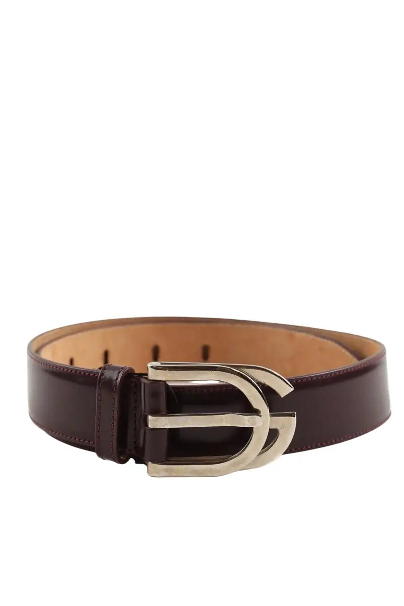 Ceinture Dolce & Gabbana Marron en Cuir, taille XS - Seconde Main