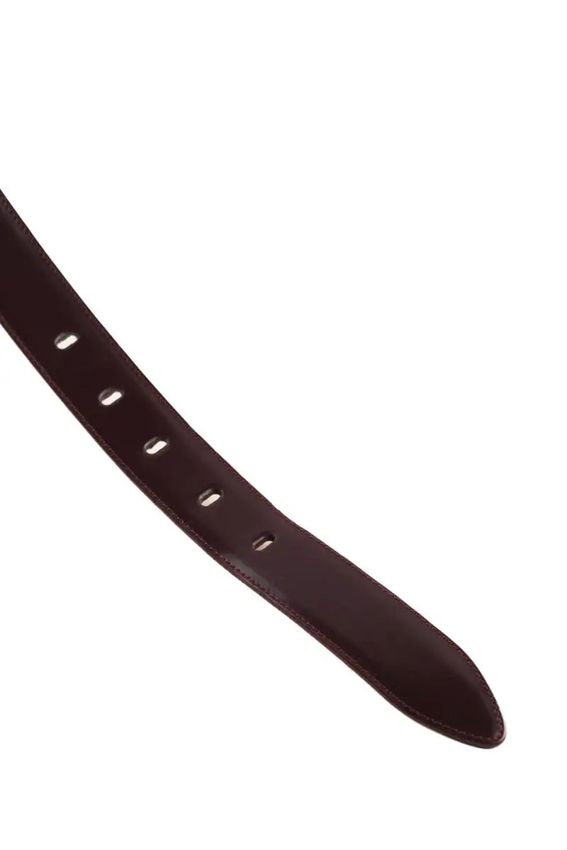 Ceinture Dolce & Gabbana Marron en Cuir