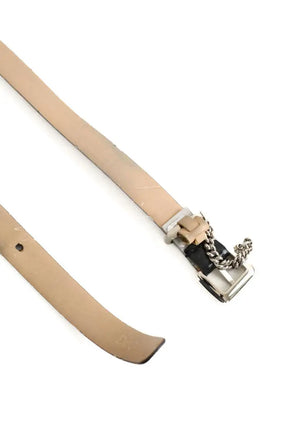 Ceinture Dolce & Gabbana Noir en Cuir verni