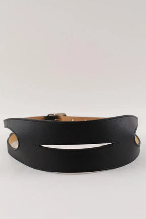 Ceinture en cuir Alexander McQueen Noir en Cuir
