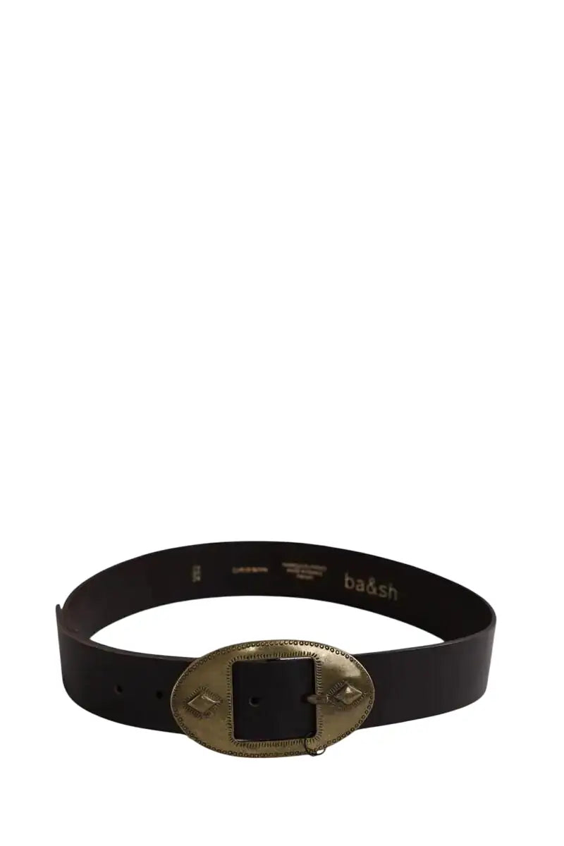 Ceinture en cuir Ba&Sh Marron en Cuir, taille M - Seconde Main
