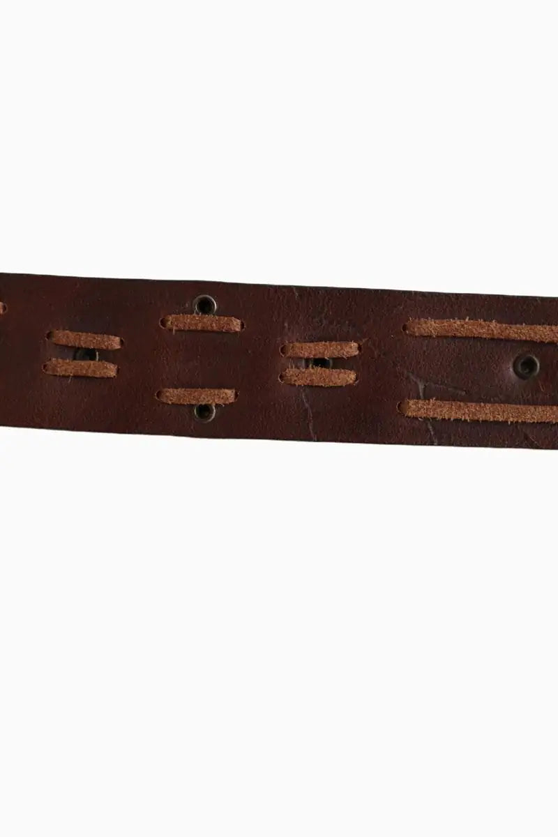 Ceinture en cuir Ba&Sh Marron en Cuir