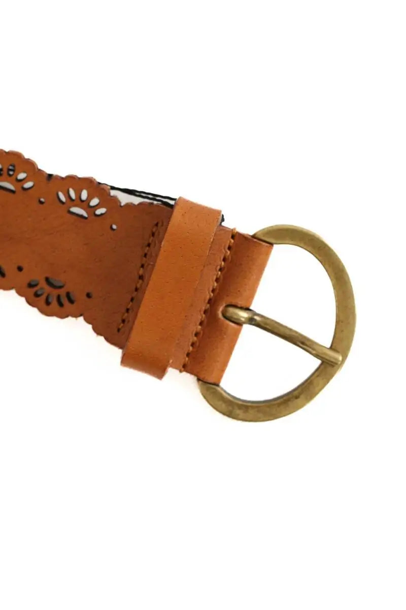 Ceinture en cuir Ba&Sh Marron en Cuir