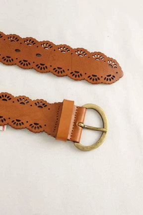 Ceinture en cuir Ba&Sh Marron en Cuir