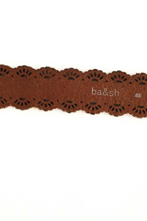 Ceinture en cuir Ba&Sh Marron en Cuir