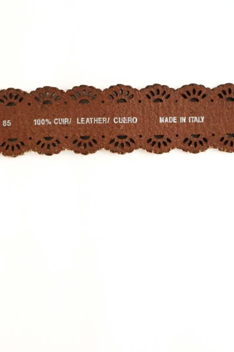 Ceinture en cuir Ba&Sh Marron en Cuir