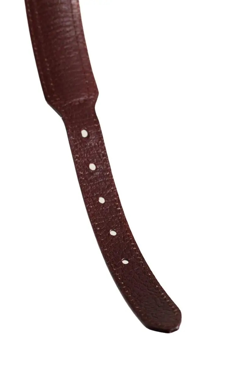 Ceinture en cuir Burberry Marron en Cuir