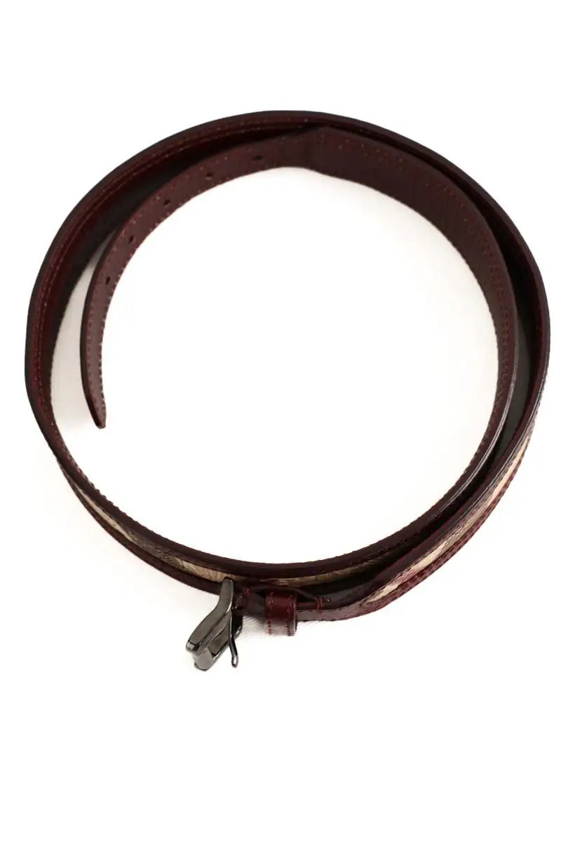 Ceinture en cuir Burberry Marron en Cuir