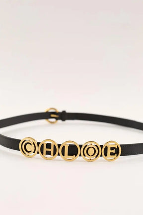 Ceinture en cuir Chloé Noir en Cuir