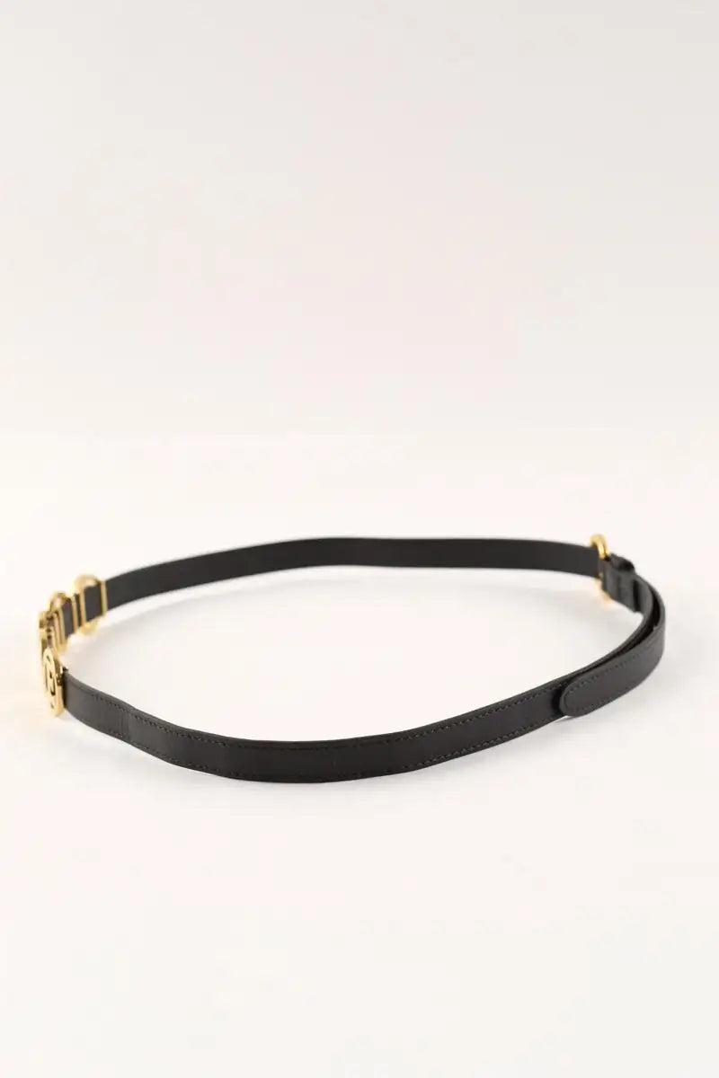 Ceinture en cuir Chloé Noir en Cuir
