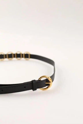 Ceinture en cuir Chloé Noir en Cuir
