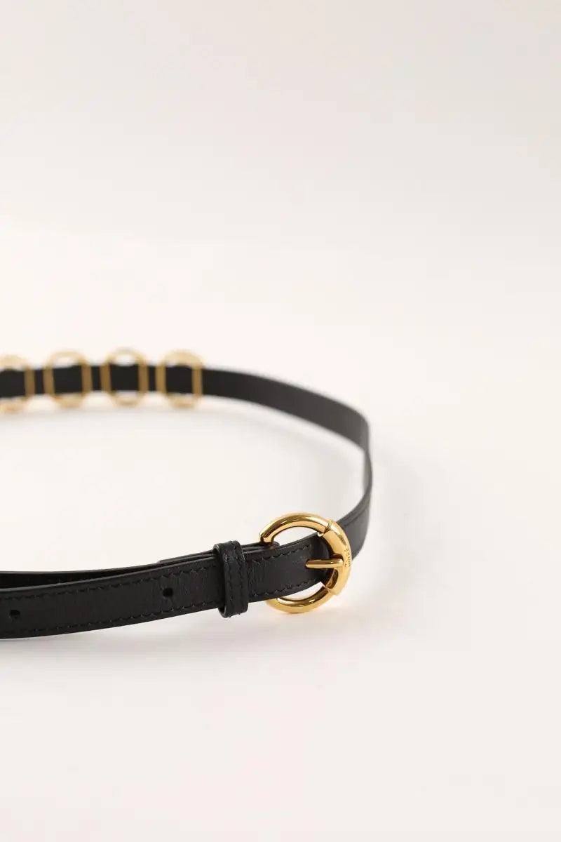 Ceinture en cuir Chloé Noir en Cuir