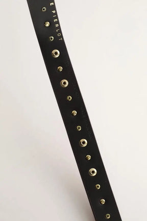 Ceinture en cuir Claudie Pierlot Rouge en Daim