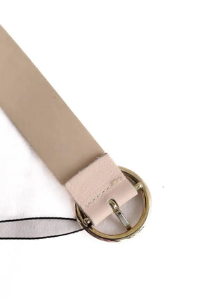 Ceinture en cuir Des Petits Hauts Rose en Cuir